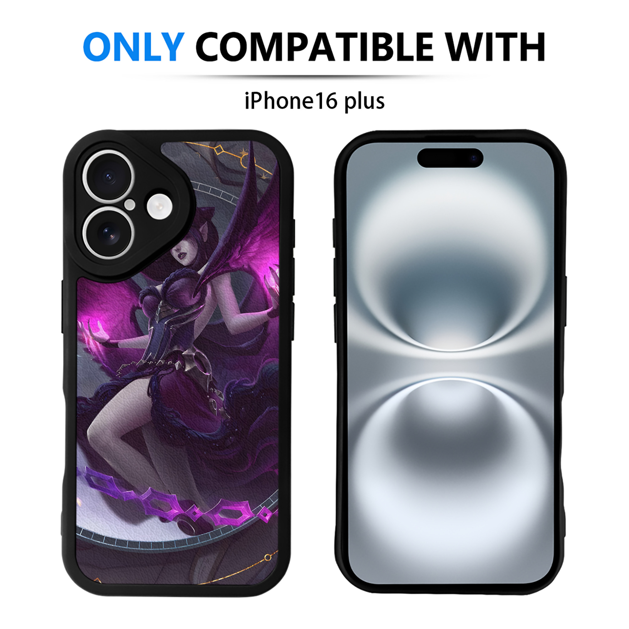リーグ・オブ・レジェンド League of Legends LOL 【iPhone 16シリーズ対応】シリコンスマホケース（レザー調） 材質：シリコン